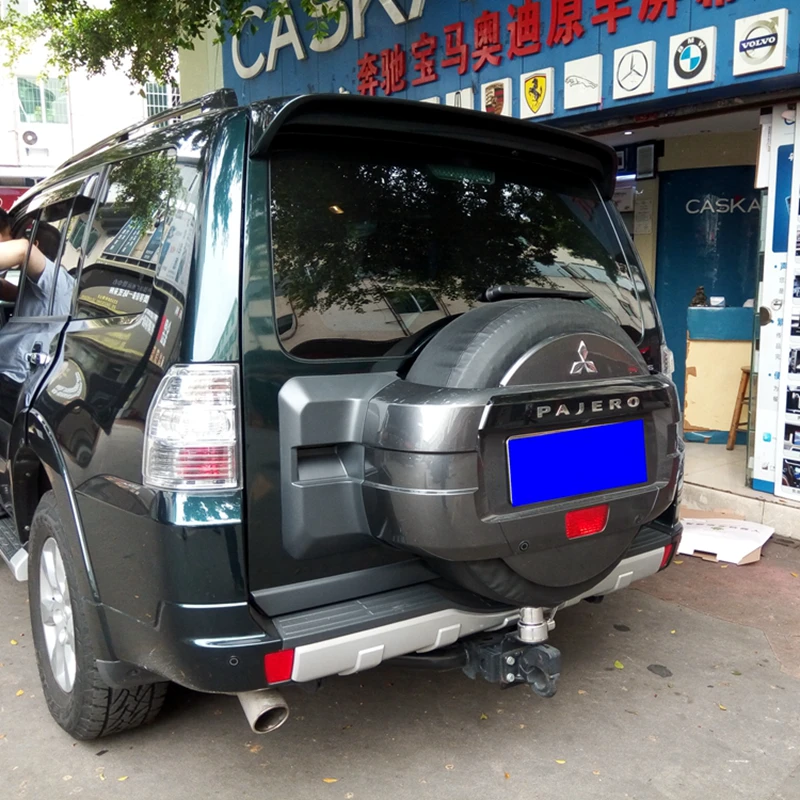 Для Mitsubishi PAJERO V73 спойлер 2006-2012 Высокое качество ABS Материал автомобильное заднее