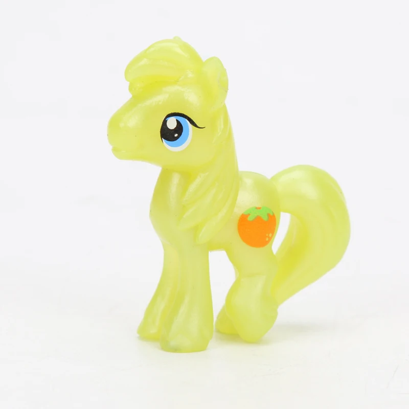 1 шт. игрушки My Little Pony мини пони ПВХ Фигурки дискорд Радуга тире Твайлайт Спайк