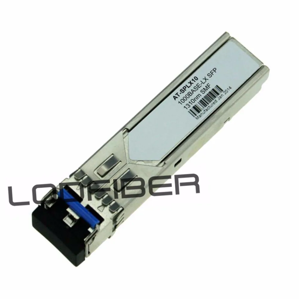 

AT-SPLX10 совместимый 1000BASE-LX SFP 1310nm 10km DOM трансивер