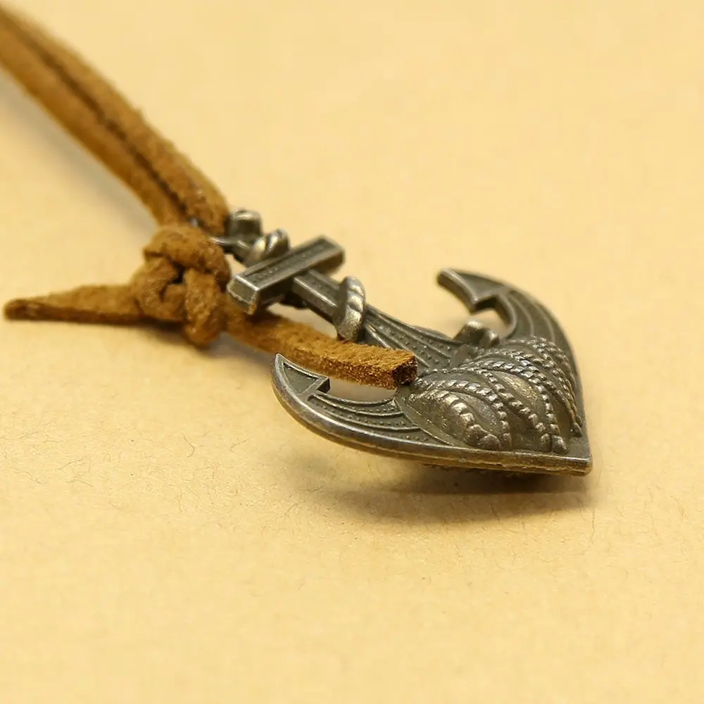 Кожаный блокнот для записей А5 винтажный морской спираль пустая струна