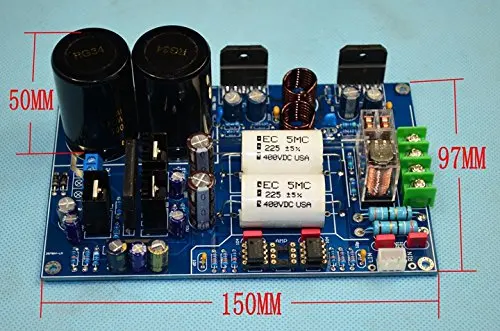 L01 LM3886 комбинированная Плата усилителя HiFi DIY совместимая с одиночной Op Amp и