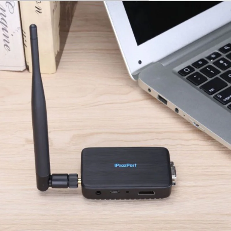Wi Fi беспроводной ТВ Dongles VGA + HDMI HD передатчик Push Treasure Airplay проекция 2 4G двухчастотный