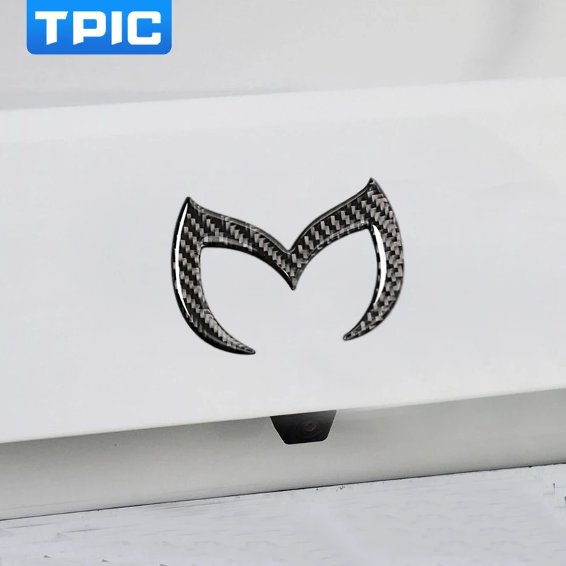 TPIC эмблема из углеродного волокна 3D наклейки с логотипом Стайлинг автомобиля для