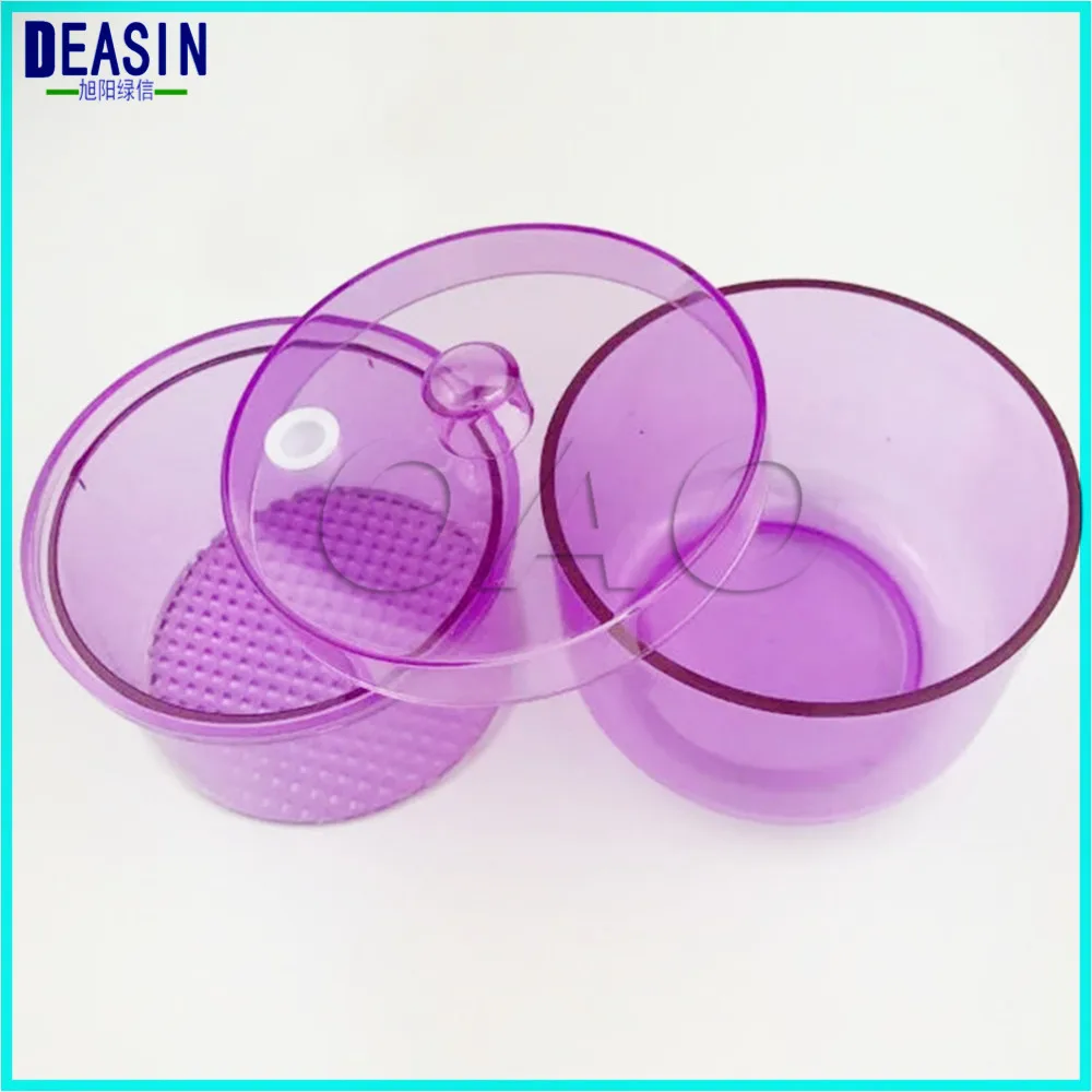 DEASIN High Quality Dental Burs Cleaning Box Disinfection Autoclave Box 10PCs Plastic