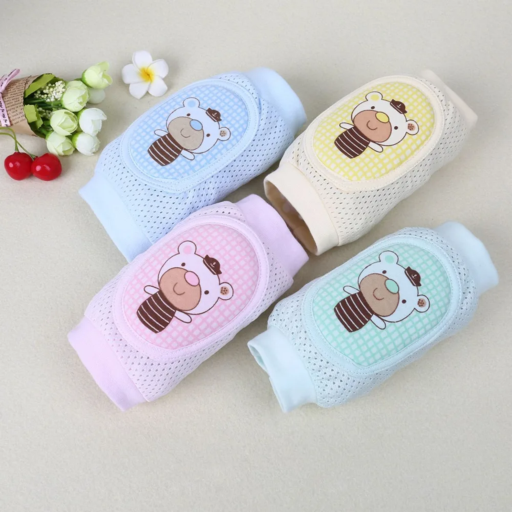 Защитные наколенники для малышей Детские сетчатые носки с животными Налокотники