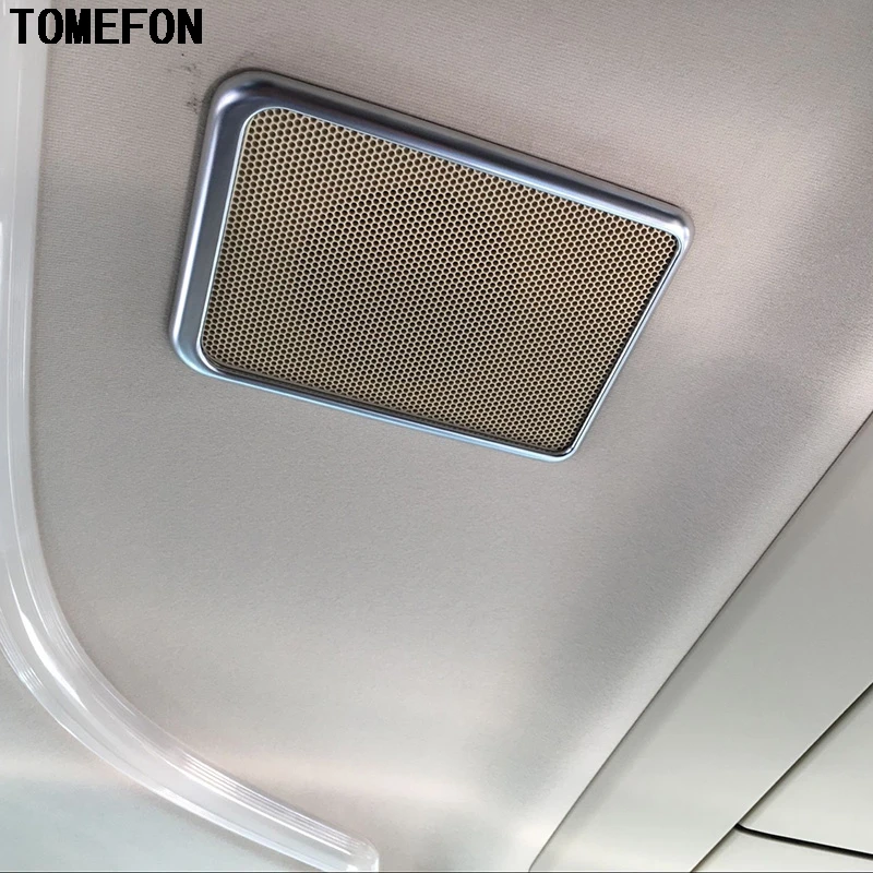 TOMEFON 4 шт. для Toyota Alphard Vellfire 2015 2016 2017 ABS хромированная крышка динамика интерьерная