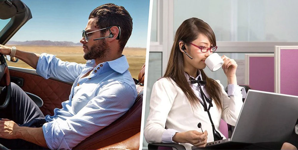 K10 Bluetooth наушники беспроводные наушники стерео Громкая связь шумоподавление Бизнес гарнитура с выключателем звука для всех смартфонов