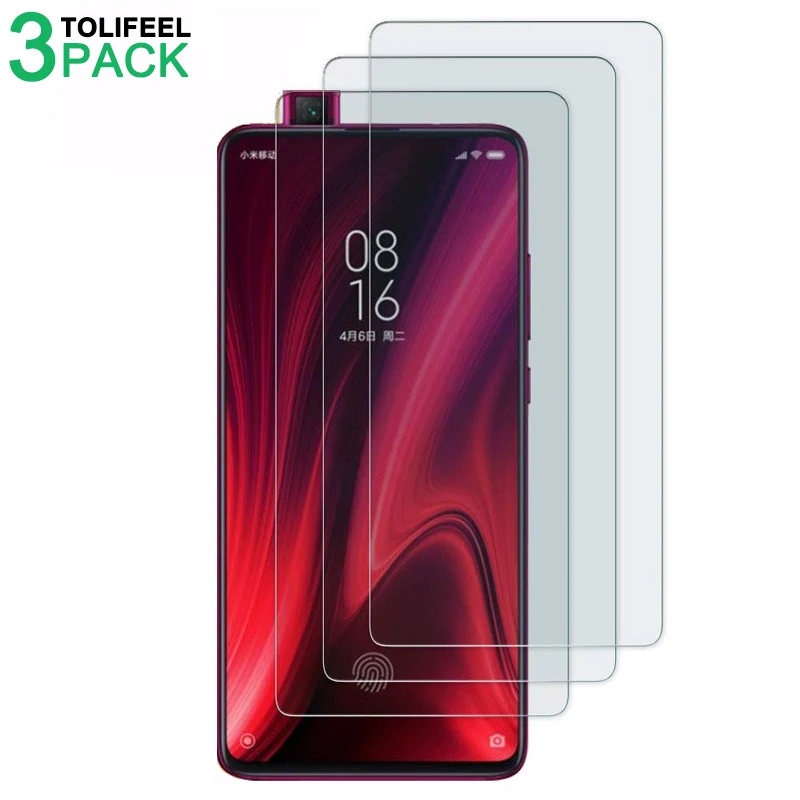 3 шт закаленное стекло для Xiaomi mi 9 T протектор экрана 2.5D H Защитная пленка Pro на