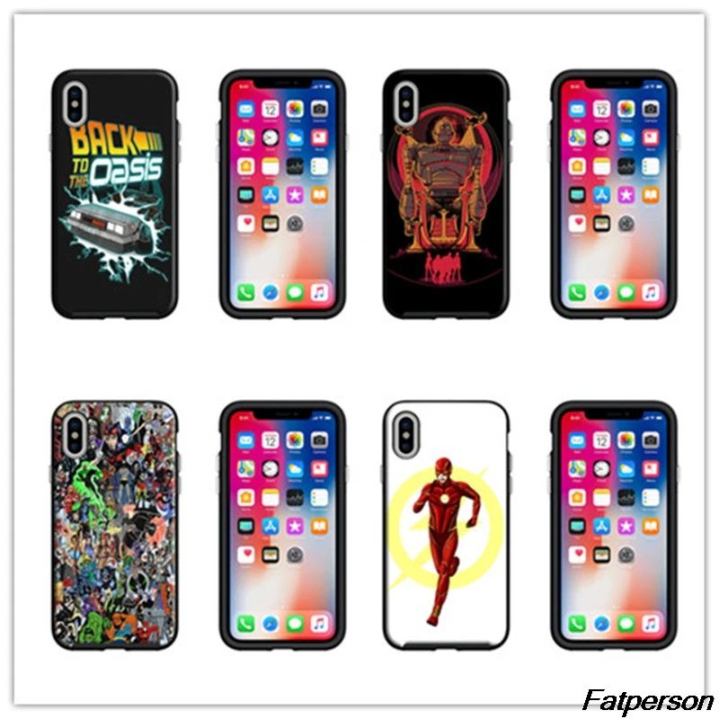Ready Player One черный мягкий силиконовый чехол для телефона из ТПУ Apple iPhone 6s 6plus X 8 8plus 7