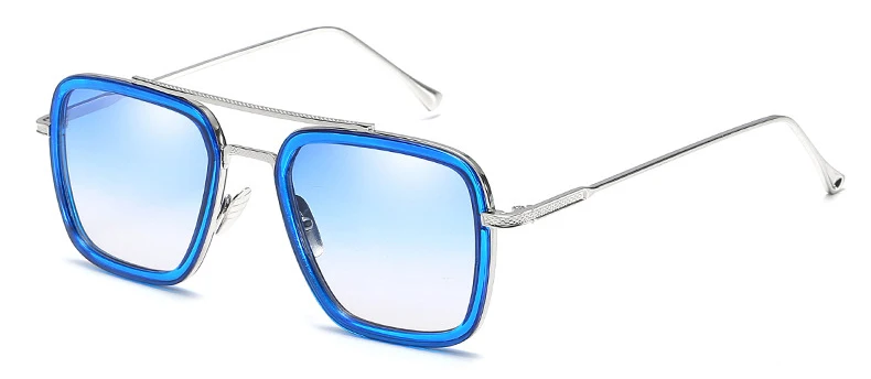 C5 Samjune Человек-паук: возвращение домой Эдит Sunglasse Железный человек Тони Старк солнцезащитные очки для мужчин - Цвет линз: C5