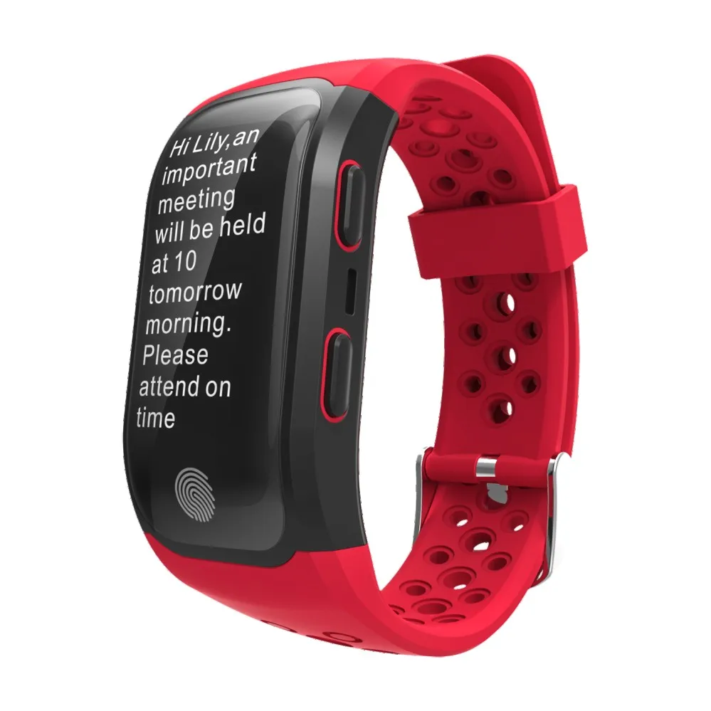 Hold mi S908 gps смарт-браслет IP68 водонепроницаемый спортивный браслет несколько видов спорта монитор сердечного ритма вызов Re mi nder G03 смарт-браслет
