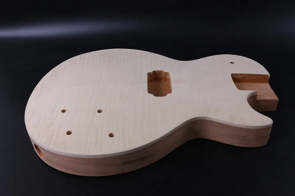 Новый гитарный корпус для Lp DIY электрогитара сменный цельный деревянный набор из