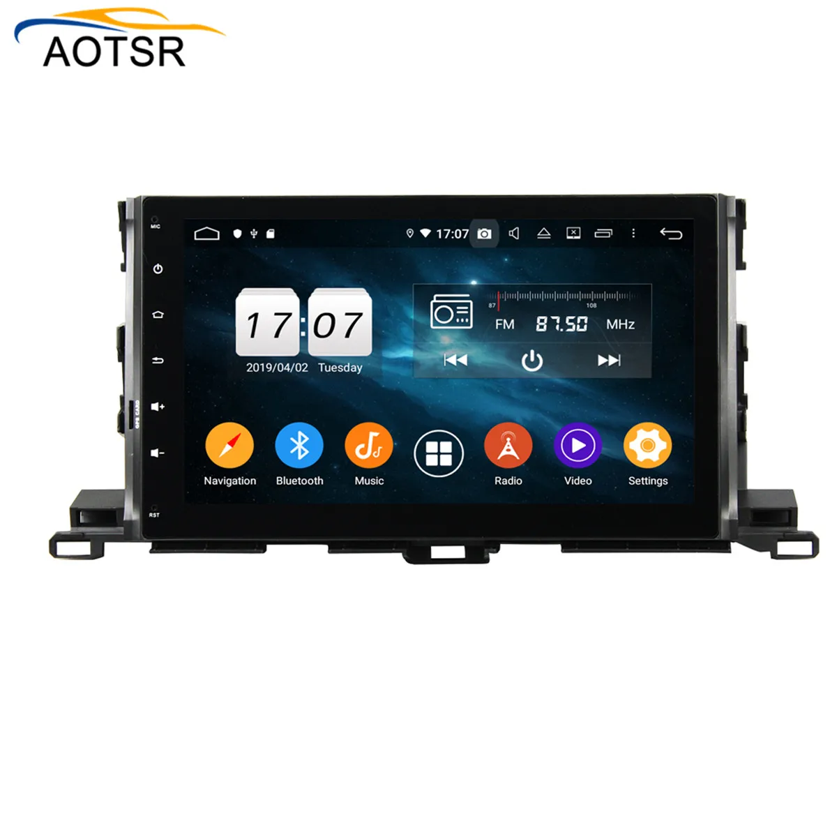 4 + 64 ГБ Android 9 0 Автомобильный DVD стерео мультимедиа головное устройство для TOYOTA