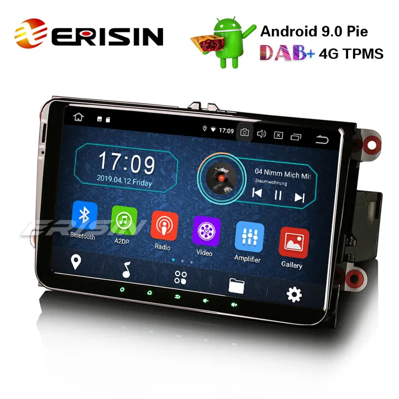 Erisin ES4991V 9 &quotAutorradio Android 0 DAB + Navi OPS для Golf 5 Passat Tiguan Polo Eos Skoda|Автомагнитолы| |