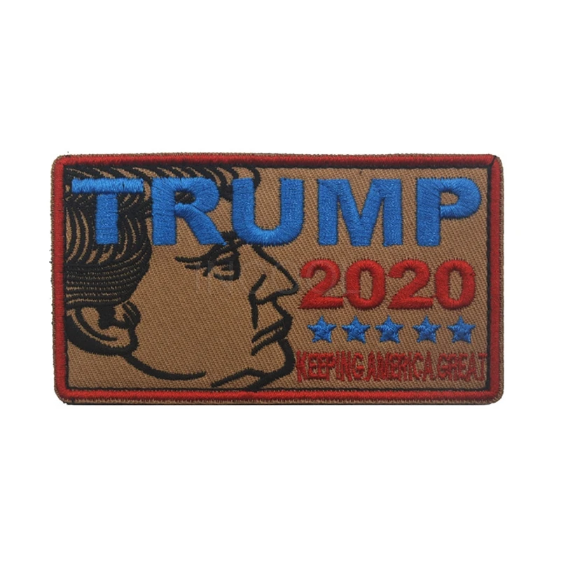 Вышитый патч Trump 2020 Make America Great Again Patch тактическая эмблема военные значки