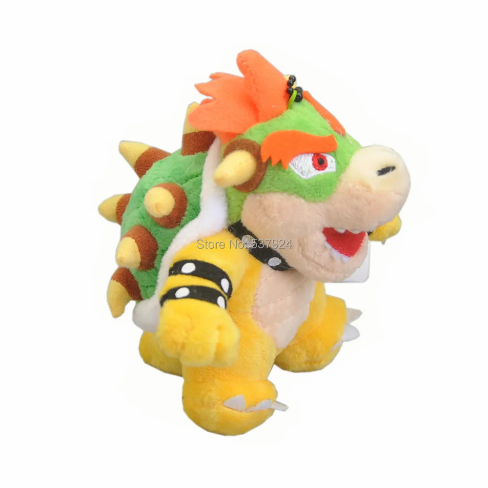 Новый Dark Dry Bowser 5 "13 см брелок-плюшевая кукла кулон Mario 3 вида стилей | Игрушки и