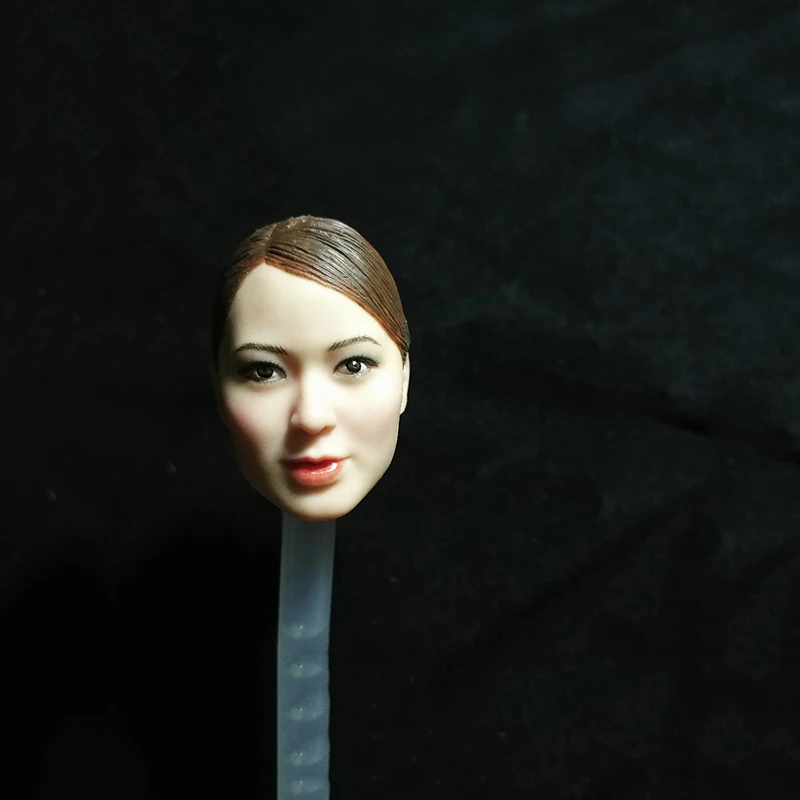 1/6 удар на присоске голова Emily бледный цвет для 12 дюймов женское тело фигура