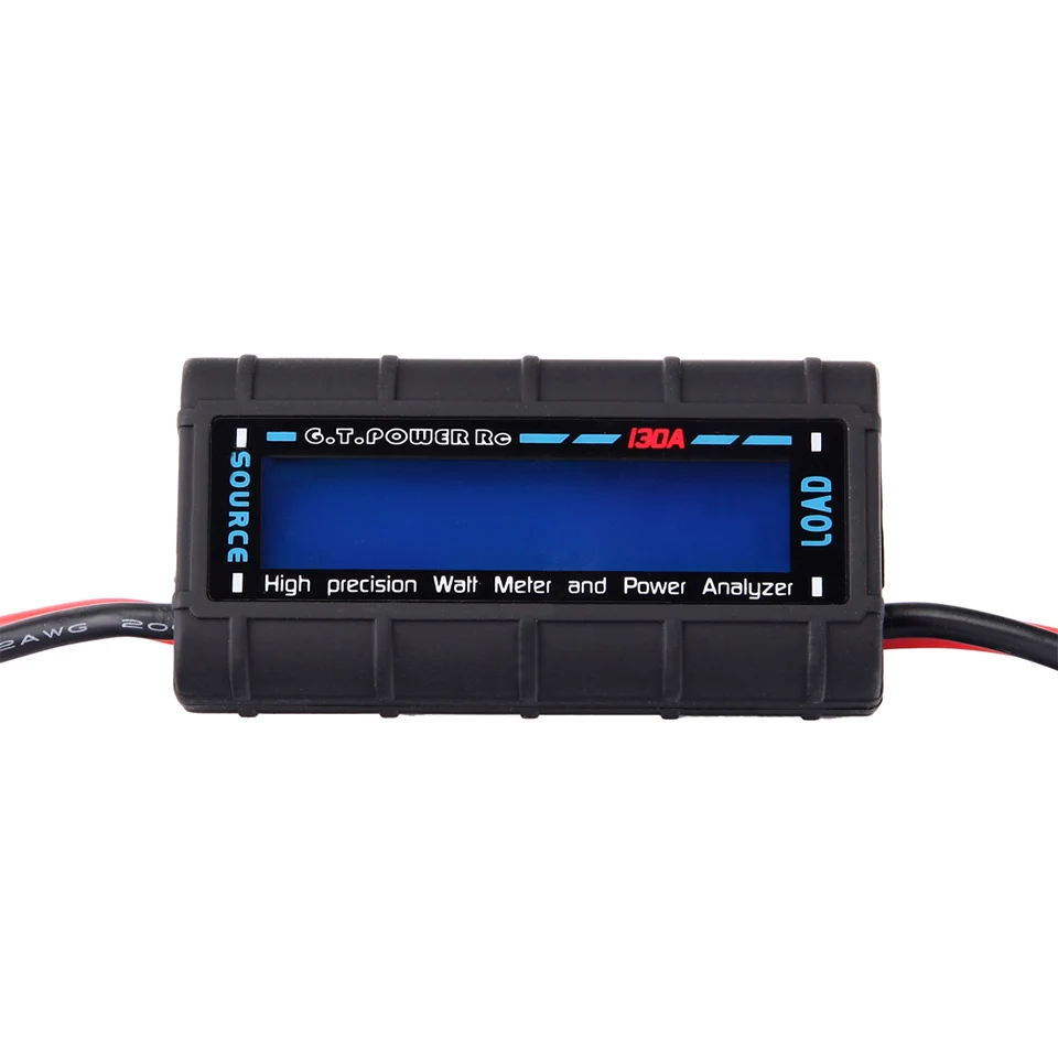 G.T. power RC 130A Высокоточный ватт метр и токовый анализатор мощности DC 4 8 60 В батарея