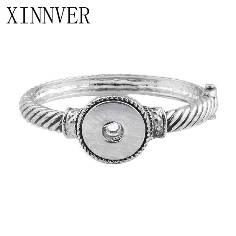 Женские винтажные наручные часы в богемном стиле 18 мм|button bracelet|snap button braceletpulseras