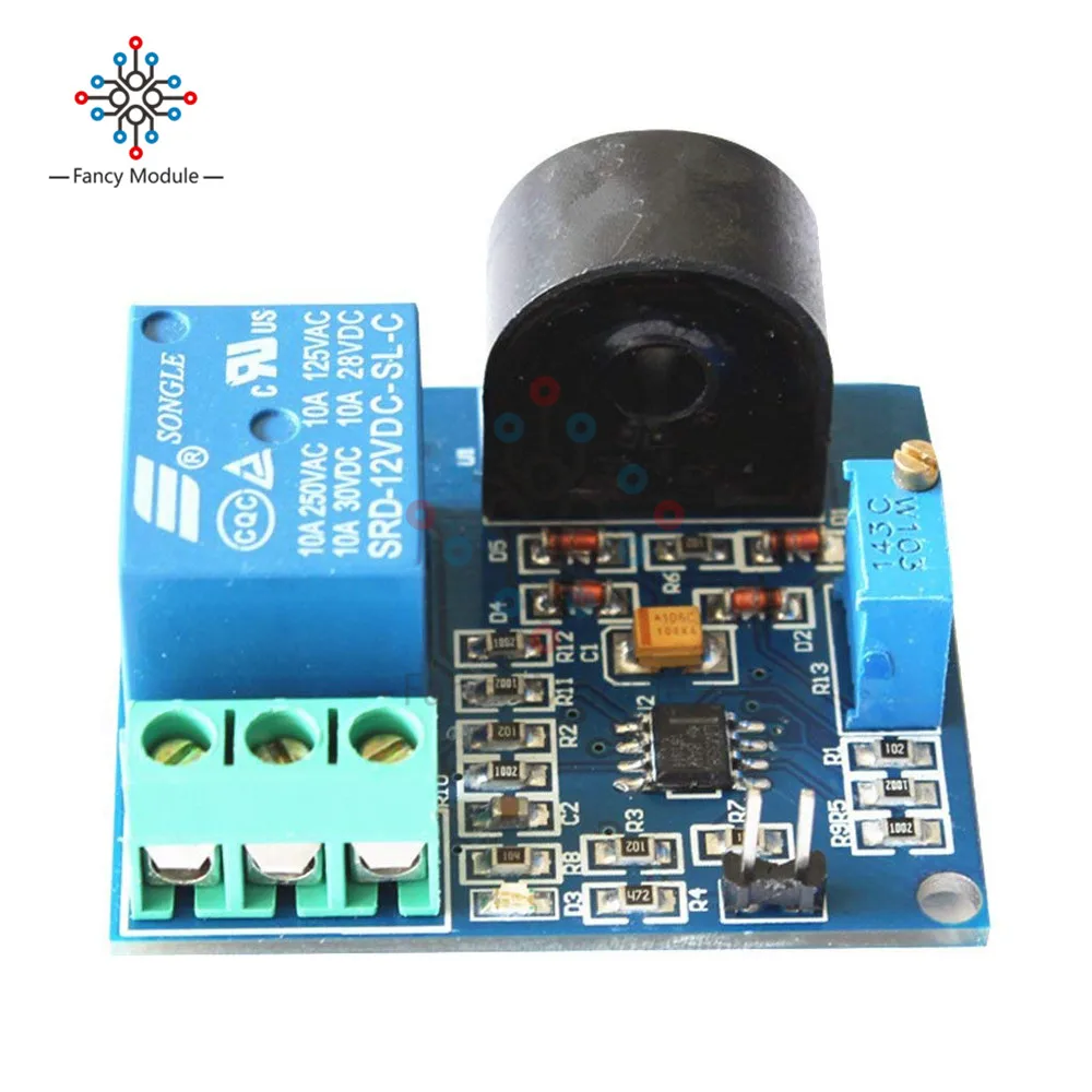 

DC 5V/12V/24V 5A Current Detection Sensor Over-Current Protection Sensor Relay Protecting Detection Sensor Module