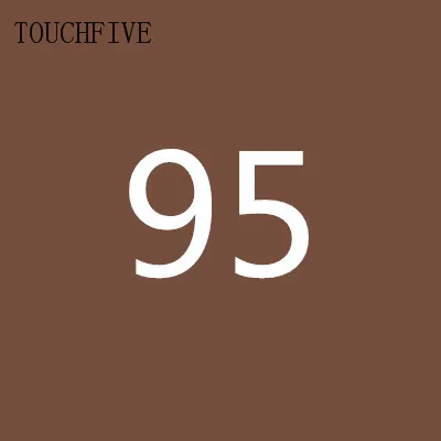 95 1 шт. TouchFive на выбор, 168 цветов, маркеры для эскизов, маркеры на спиртовой основе, набор цветных маркеров, товары для рукоделия, ручка для школы - Цвет: 95