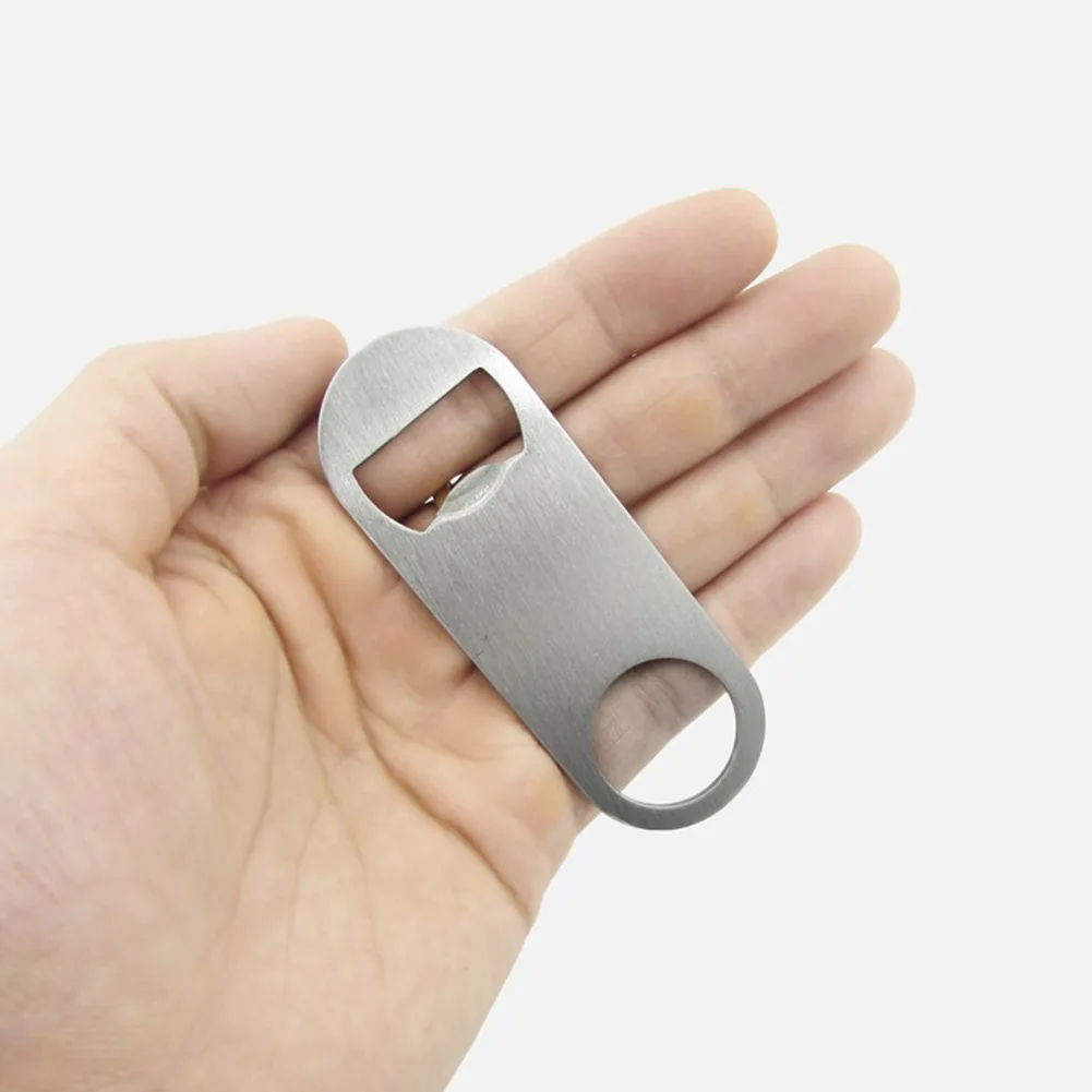 Портативный открывалка для бутылок креативная нержавеющая сталь бутылка может