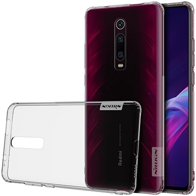 Transparent grey Чехол для xiaomi mi 9 T глобальная версия чехол xiaomi mi 9 T pro NILLKIN природа ТПУ, прозрачный мягкий чехол - Цвет: Transparent grey