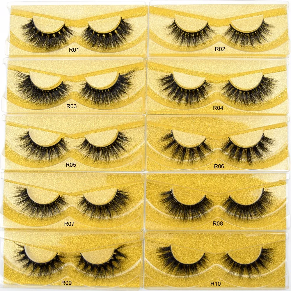 Ресницы Visofree 3D норковые ресницы натуральные драматические искусственные