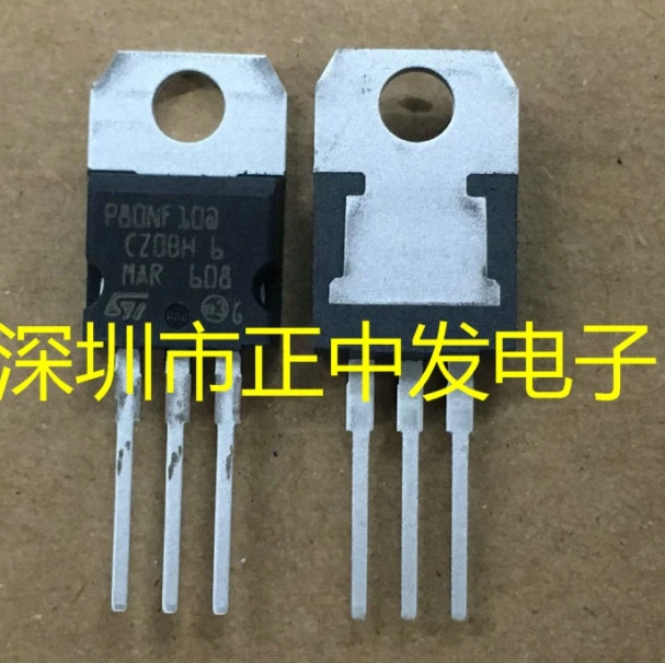 

STP80NF10 P80NF10 100% new imported original 10PCS