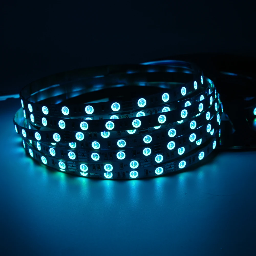 5 м СВЕТОДИОДНАЯ лента SMD 6565 5050 RGB 12 В гибкая лента лампа белый водонепроницаемый Светодиодный светильник лента украшение 60 Светодиодный s/m лента лампа 12 В