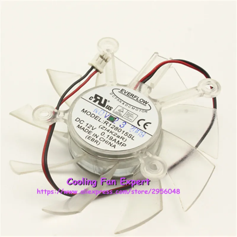 Оригинальный R128015SL (Z14K2aR) DC 12V 0.19A CPU вентилятор для ноутбука охлаждение 2Pin Замена