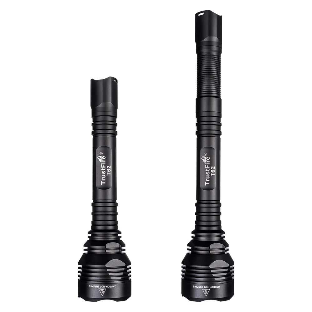 TrustFire T62 тактический фонарь XHP-70 светодиодный фонарик 3600 лм мощный фонарик на 18650 Аккумулятор для охоты поиска