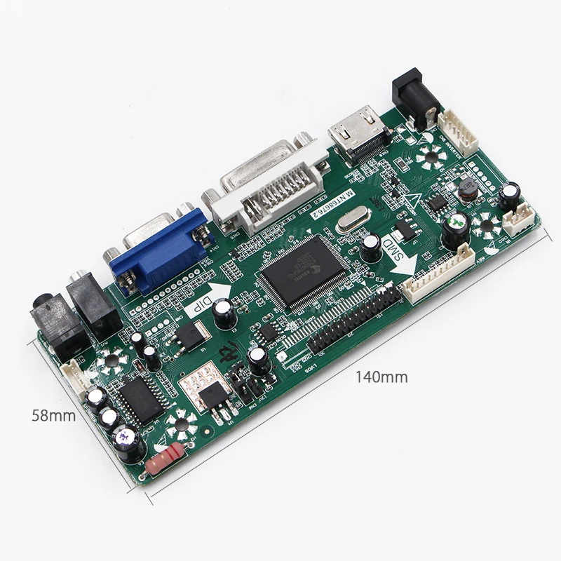 M. NT68676.2 ЖК-плата контроллера HD порт DVI VGA Аудио пк модуль комплект для M215HW01 1920X1080 2ch 6/8 Бит 30 контактов ЖК-панель
