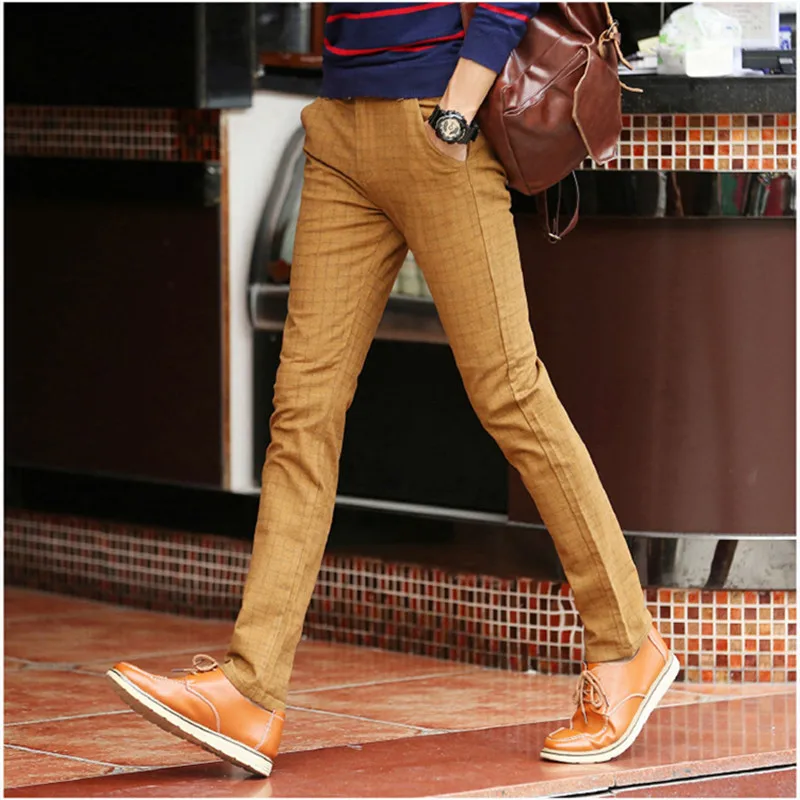 Клетчатые спортивные штаны шаровары для бега мужские брюки тактические уличные