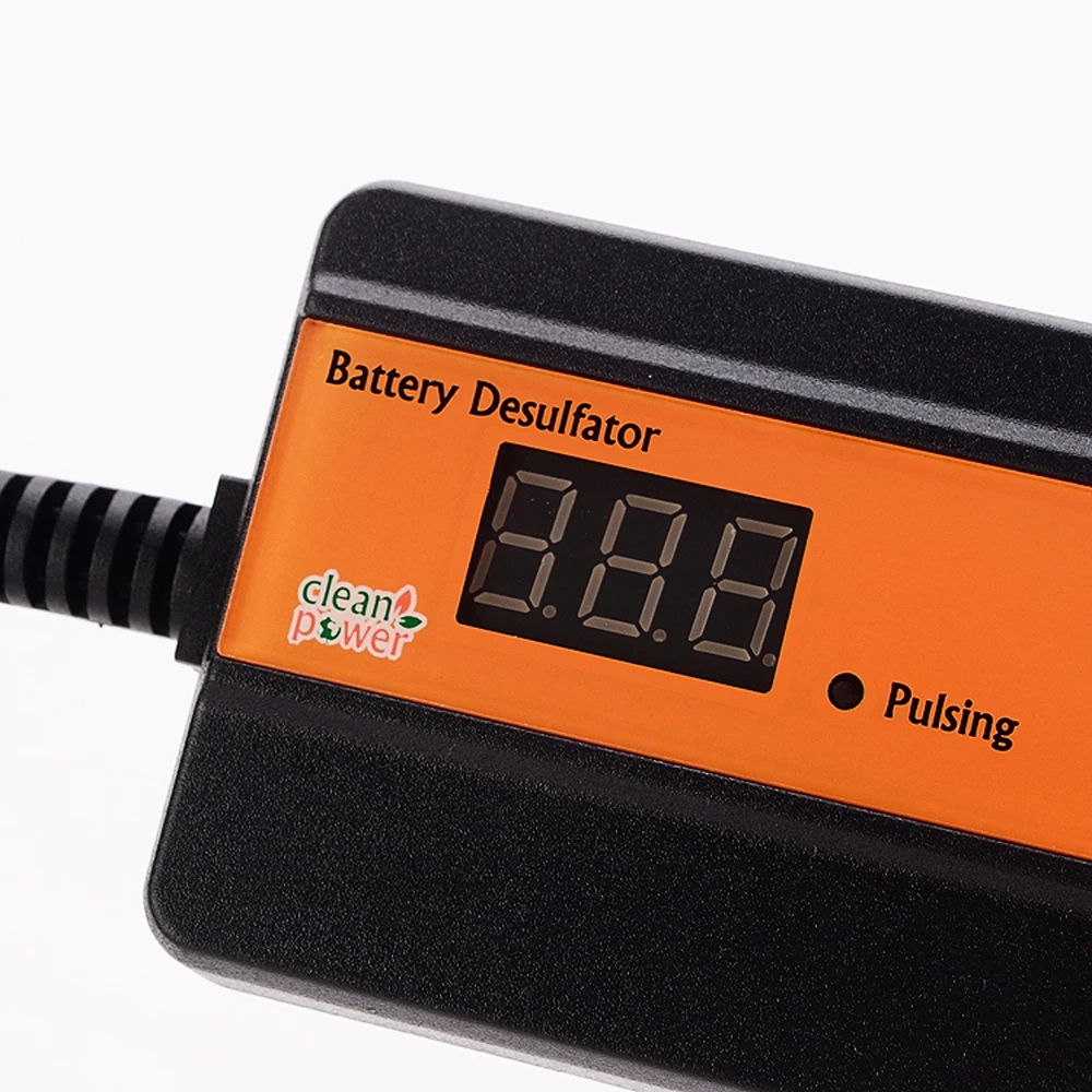 Auto Pulse Desulfator for 2A Lead Acid Batteries 12/24/36/48V Battery Regenerator with Circular Ring Orange | Электроника