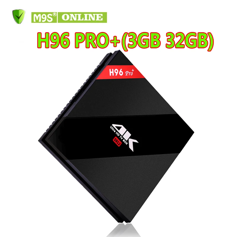H96 Pro+ Android 7.1 Tv Box Amlogic S912 Octa-core 3G 32G 2.4G 5.8G WIFI Bluetooth 4.1 Smart Set top box A3 Backlit Air Mouse |