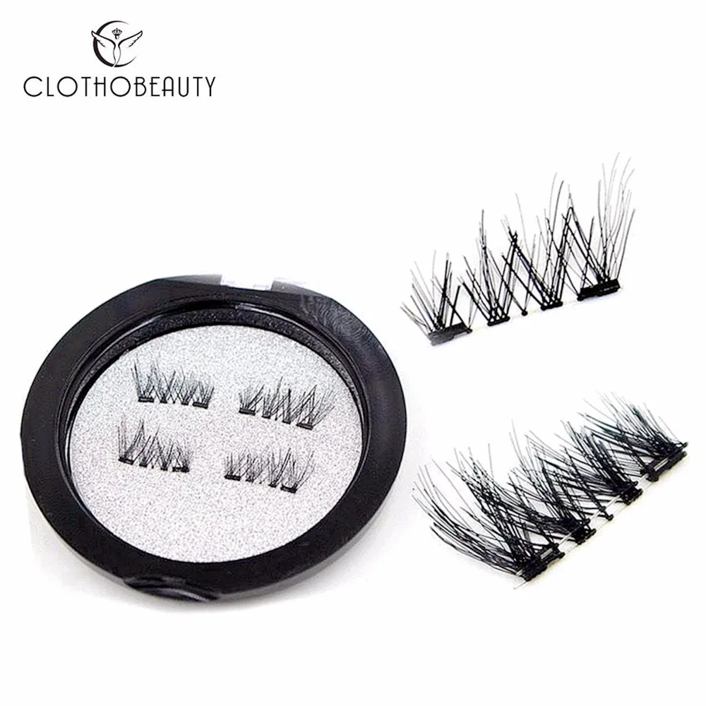 Clotobeauty накладные ресницы на магнитах с 2 магнитами магнитные ресницы накладные ресницы намагниченные ресницы для макияжа(DUO
