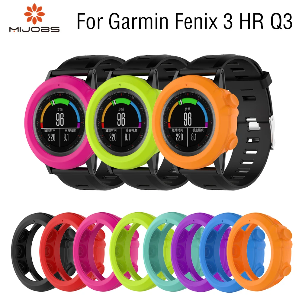Высококачественный силиконовый защитный чехол Fenix 3 для Garmin HR Quatix Tactix Bravo Smart Watch