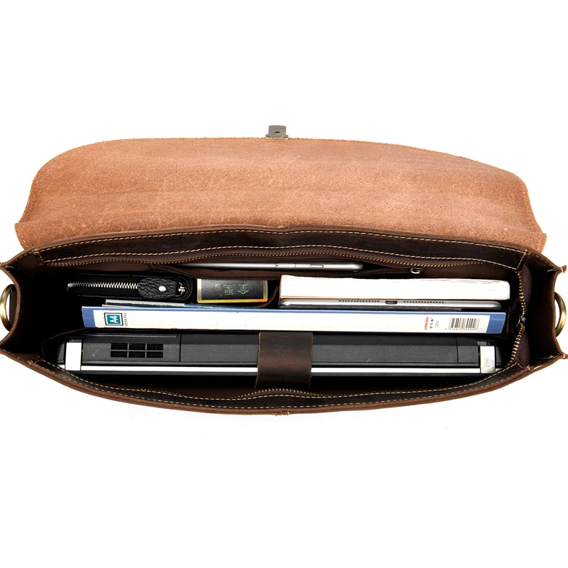 Сумка мессенджер WESTAL из 100% натуральной кожи для мужчин|Мужские портфели| |