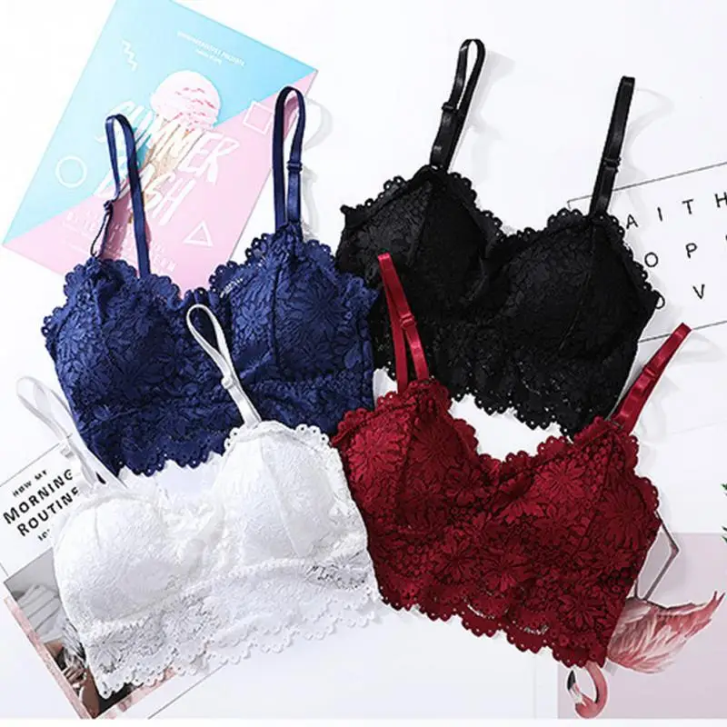 Женский сексуальный топ без рукавов на бретельках Регулируемый жилет кружевной