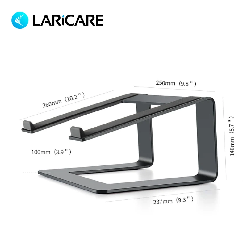 Подставка для ноутбука LARICARE. Для MAC. Подходит 10-17-дюймовых планшетов и ноутбуков.