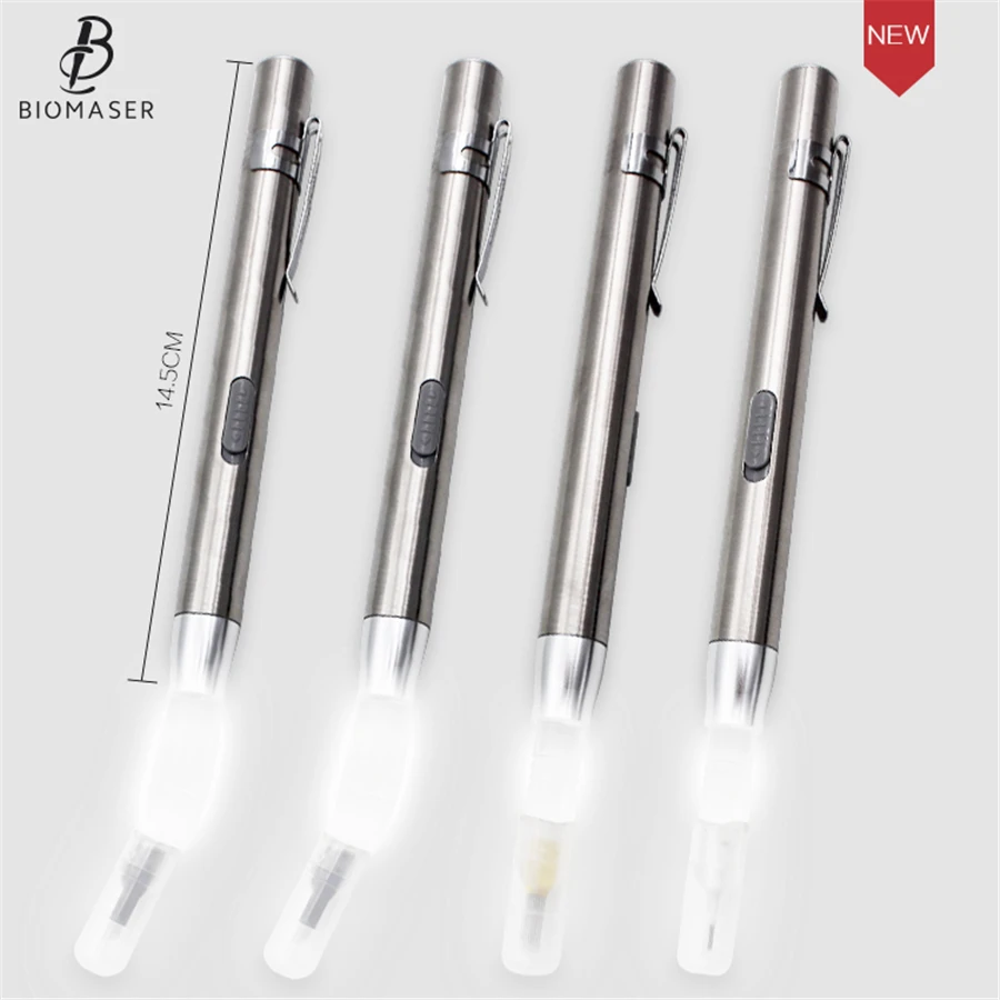 Профессиональный USB Ручной микроблладиг ручка игла с светодиодный светильник