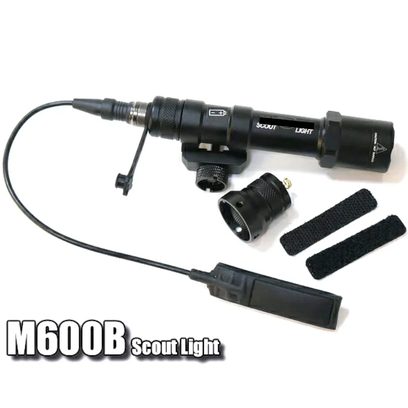 

Миниатюрный фонарь для разведчика M600B, светодиодный тактический фонарь, фонарь для страйкбола, оружия, военного оружия, светильник ты