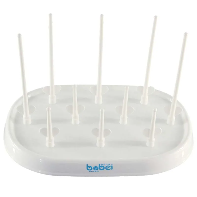 White Only Детская подставка для кормления, сушилка для бутылочек, Nippler Drainer, держатели для сосок, вешалки для сосок, сушилка Escurridor Biberones - Цвет: White Only