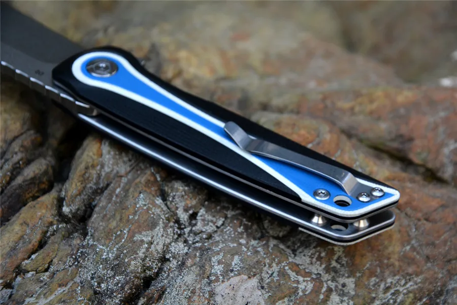 CH нож Ch3511G10 D2 с вымытым лезвием, 3 цвета, G10, складные ножи с ручкой для кемпинга, охоты, походов и рыбалки на открытом воздухе
