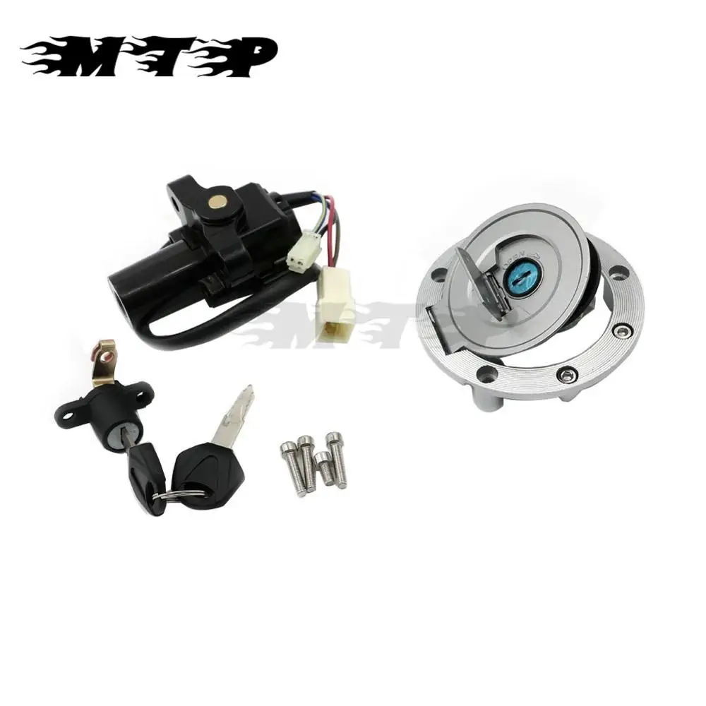 Замок зажигания крышка топливного газа комплект ключей замка сиденья для Yamaha MT03