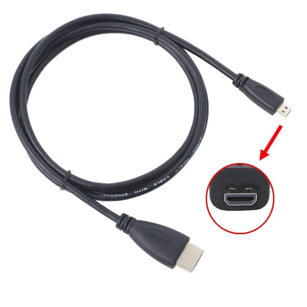 Кабель micro HDMI 1080P A/V HD для ТВ и видео провод Nextbook 8 NX785QC8G планшета|tv cable cord|lead cablecable c |