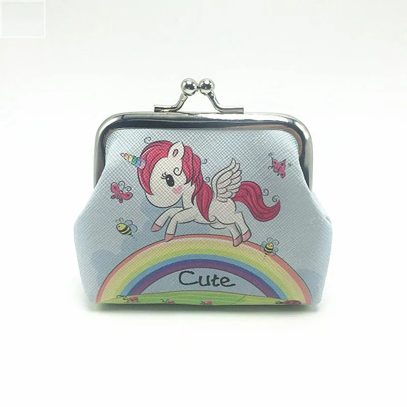 My Little Pony/ Кошелек для монет для девочек с единорогом, с пряжкой, женские короткие портмоне, кошелек хранилище, сумка