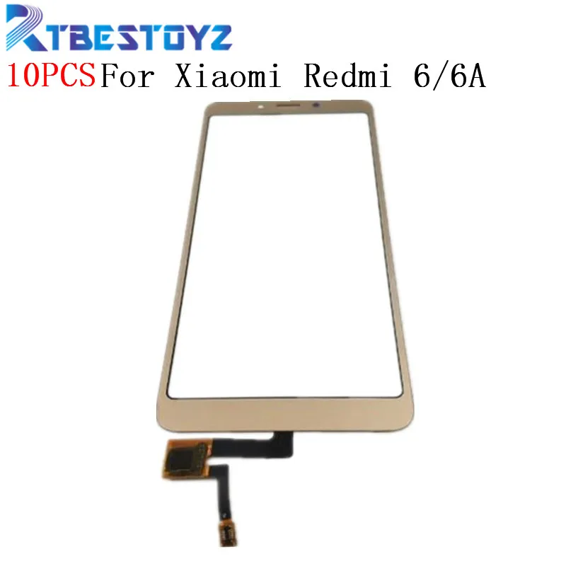 

10PCS/lot 5.45'' Redmi 6ATouch Screen Digitizer Sensor Outer Glass Lens Panel For Xiaomi Redmi 6 / 6A