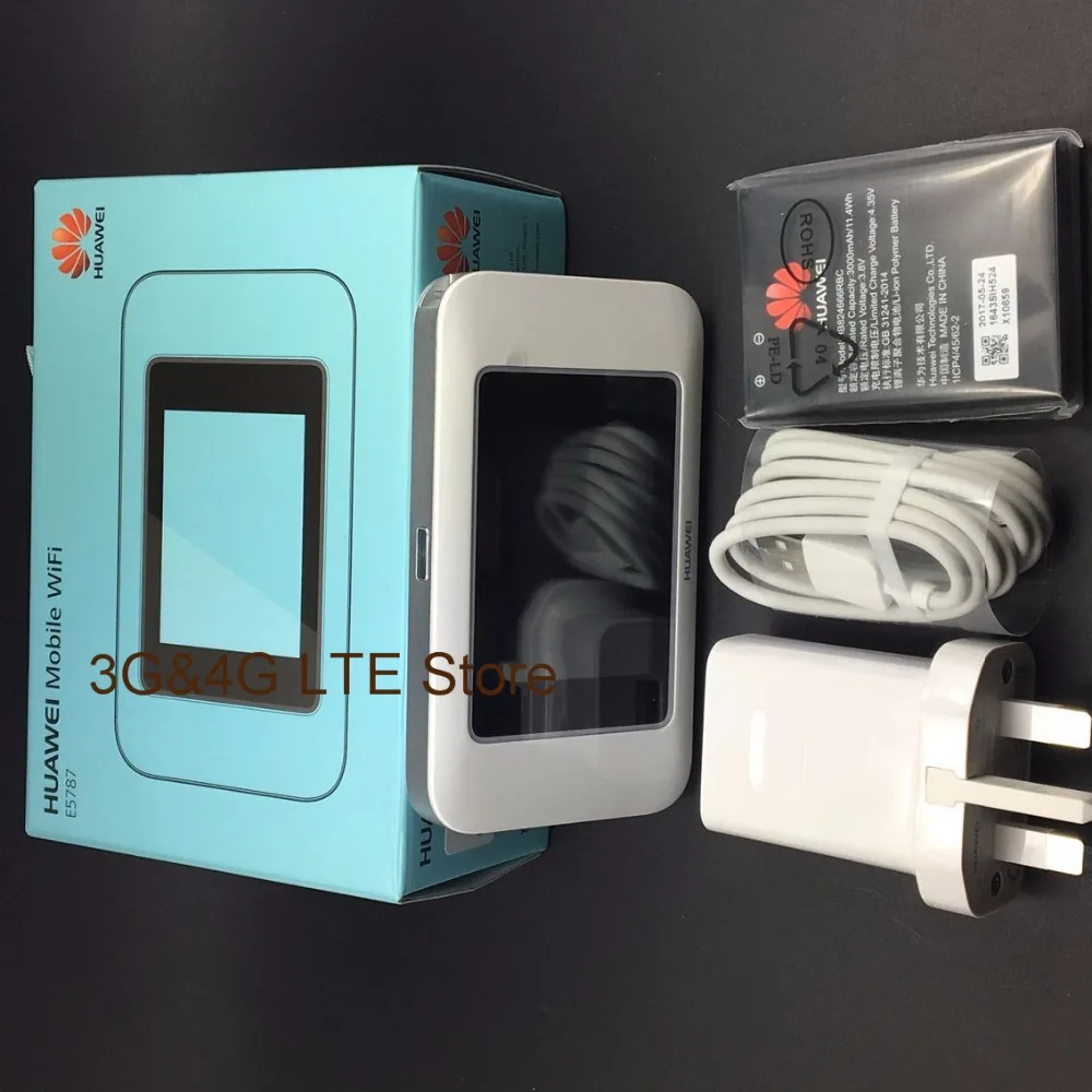 Разблокированный Huawei E5787 LTE Cat6 300 Мбит/с Мобильный Wi Fi точка доступа 3000 мАч